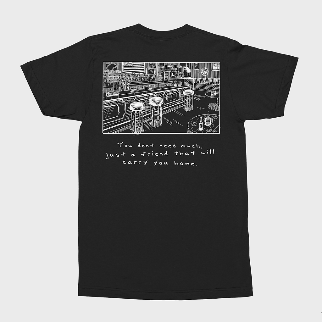 The Cozy Bar - Black Tee