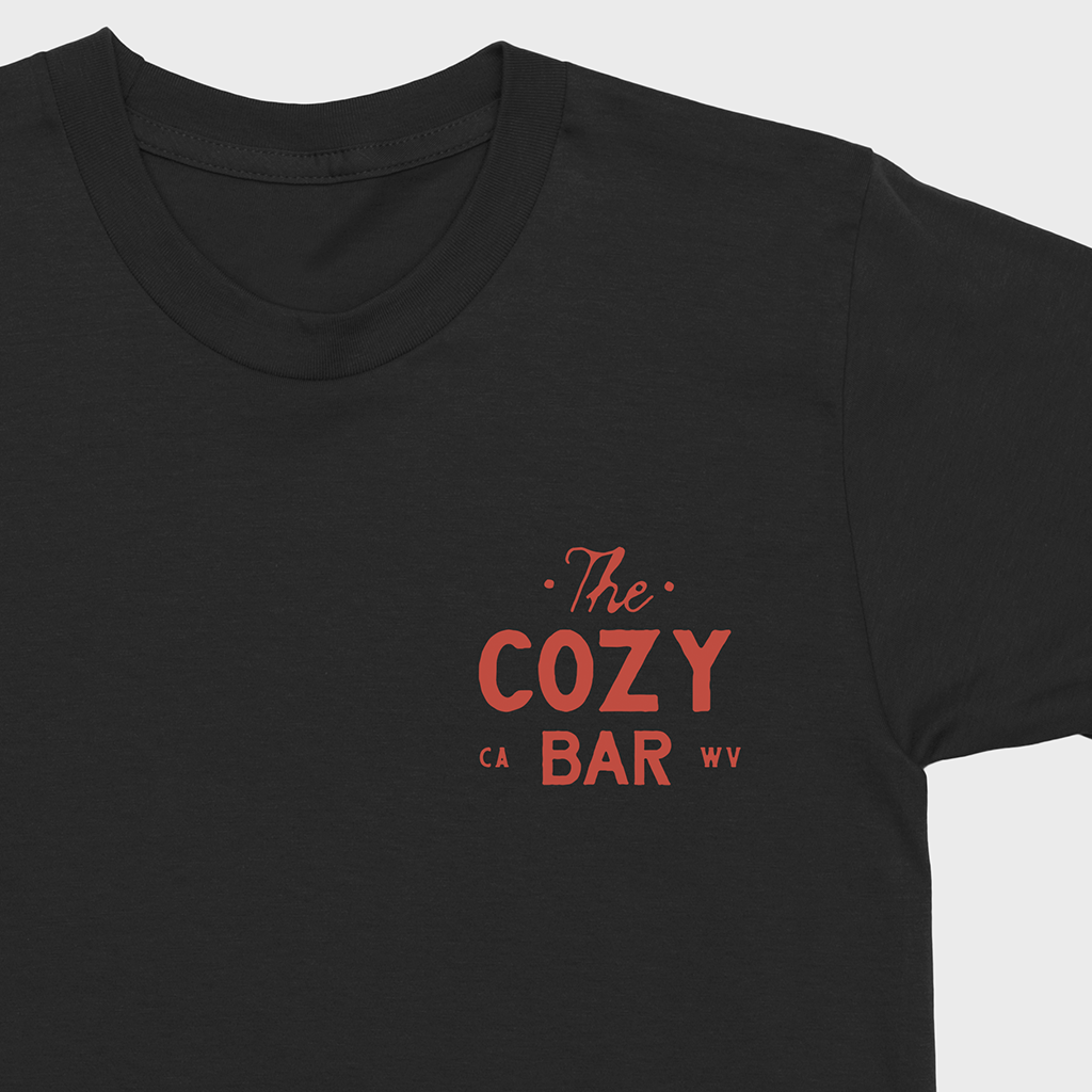 The Cozy Bar - Black Tee